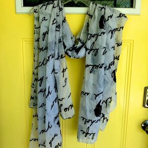 Disney Princess Song Lyrics Scarf